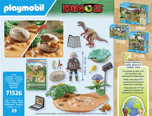 Playmobil Dinos 71526 - Ninho de Estegossauro com Ladrão de Ovos Sale