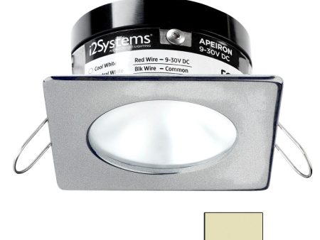 I2Systems - Apeiron PRO Spring Mount Light 3W - Square Round - Brushed Nickel Finish - Warm White - A503-42CBBR Online Hot Sale