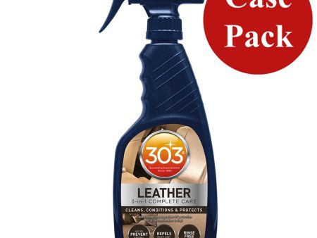 303 Products - Automotive Leather 3-In-1 Complete Care - 16oz *Case of 6* - 30218CASE For Discount