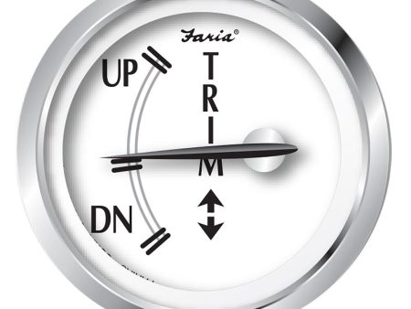 Faria Newport SS 2  Trim Gauge f J E Suzuki Outboards - 25007 Online Hot Sale